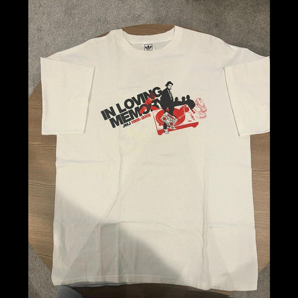 Adidas "In Loving Memory Jam Master Jay" T-Shirt XL